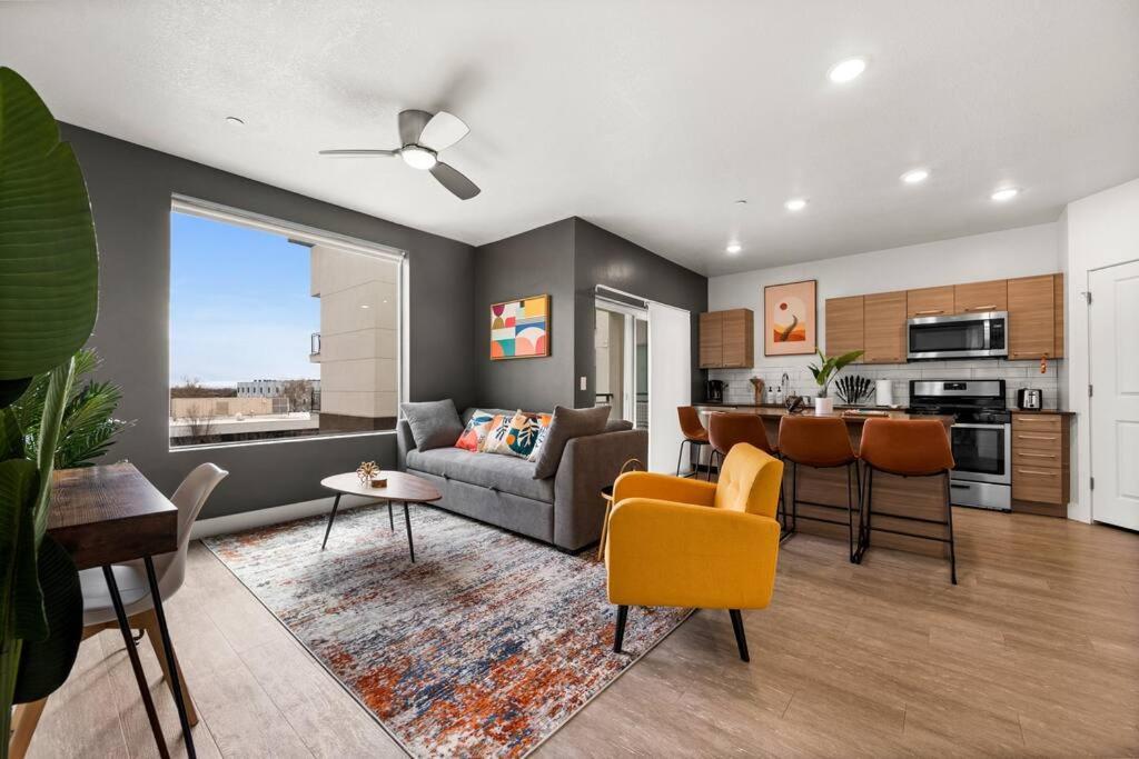 Appartamento Urban Oasis In The Center Of Slc Salt Lake City Esterno foto