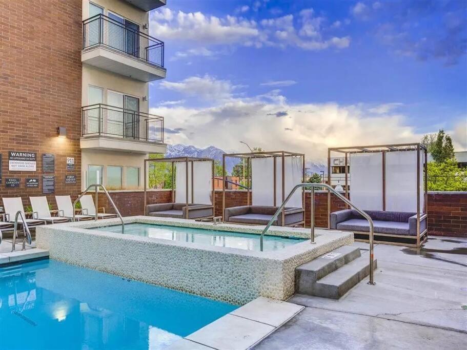 Appartamento Urban Oasis In The Center Of Slc Salt Lake City Esterno foto