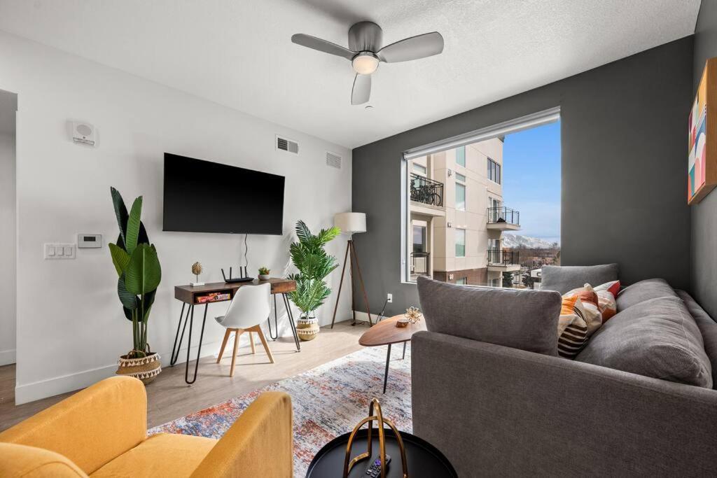Appartamento Urban Oasis In The Center Of Slc Salt Lake City Esterno foto