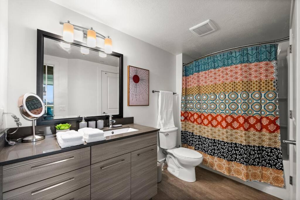 Appartamento Urban Oasis In The Center Of Slc Salt Lake City Esterno foto