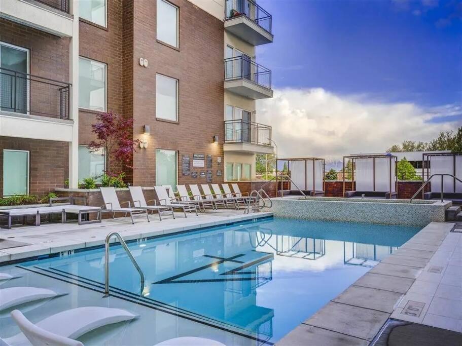 Appartamento Urban Oasis In The Center Of Slc Salt Lake City Esterno foto